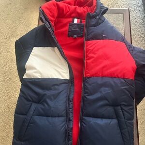 Tommy Hilfiger Kids Jacket - Red, White, and Blue
